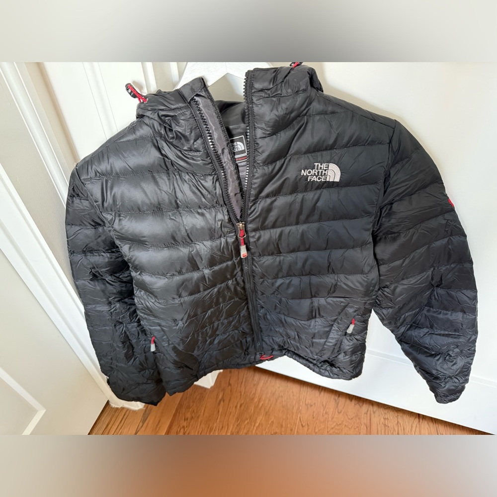 The North Face Flash jacket, 800 down fill.  Worn only a couple times.